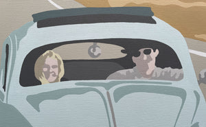Load image into Gallery viewer, Blue Beetle, Winding Road
