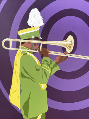 Load image into Gallery viewer, Marching Band - The Trombonist
