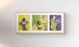 Load image into Gallery viewer, Marching Band open edition print
