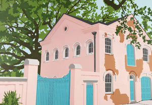 Load image into Gallery viewer, Pink Houses #1
