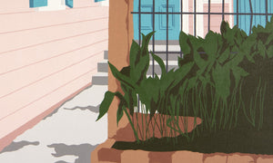 Load image into Gallery viewer, Pink Houses #2
