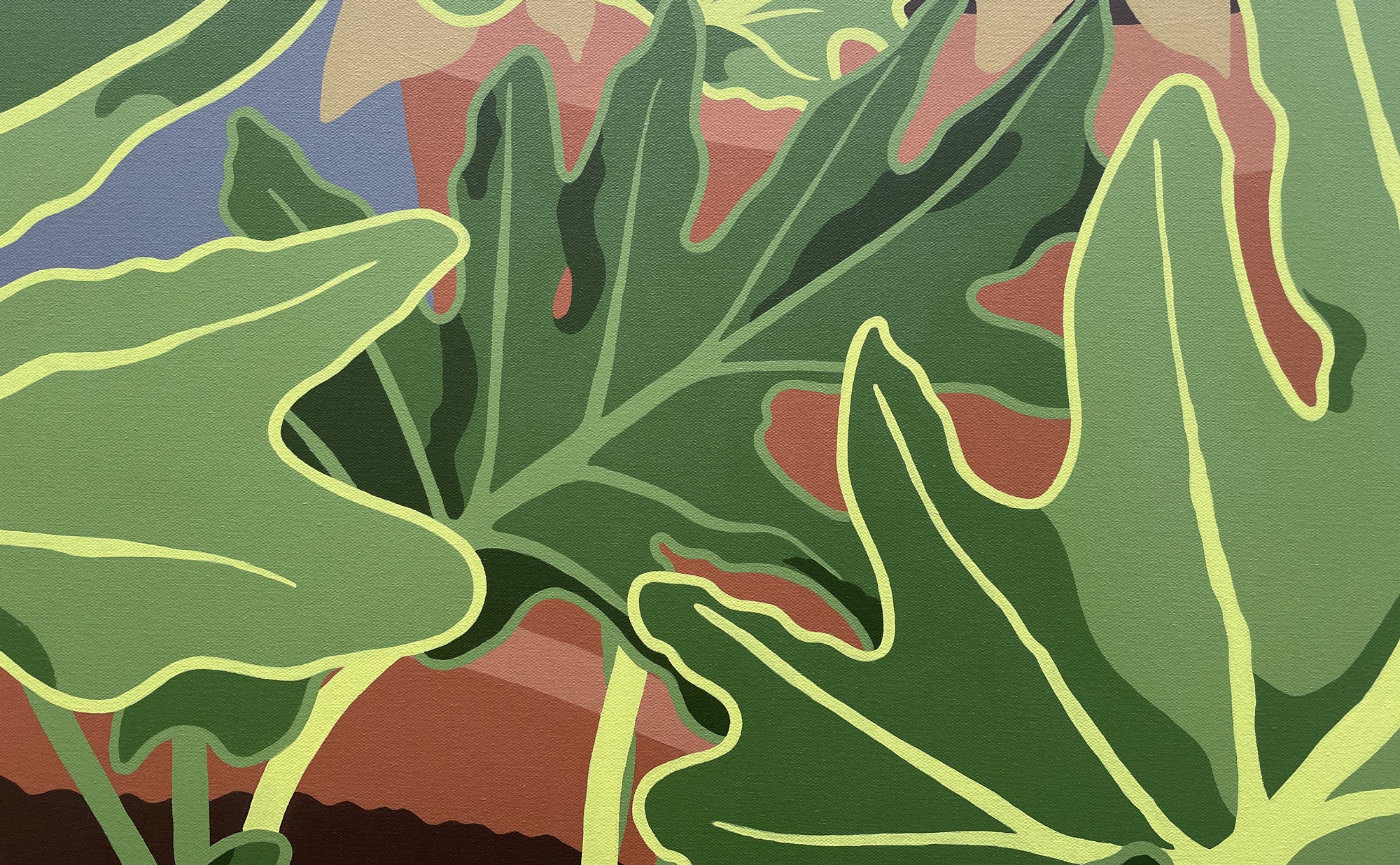 philodendron terracotta Philodendrons in Terra Cotta #1 – JVP Fine Art